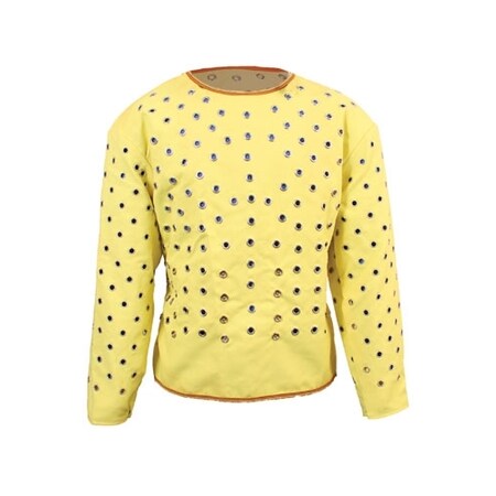 National Safety Apparel SURGEON-STYLE EYELET JACKET-MD, SIZE MEDIUM 31" SLEEVE, KEVLAR TWILL C28KVMD31